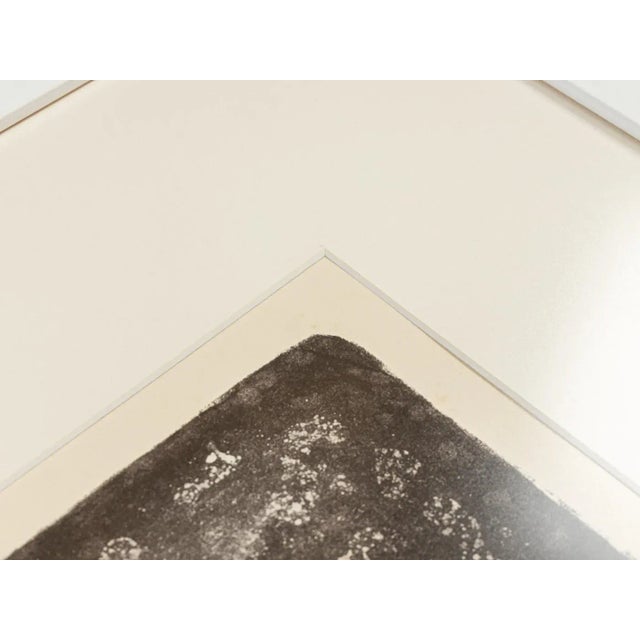 Fritz Kronenberg, Girl with Flower in Her Hair, 1950, Black & White Lithograph, Framed For Sale - Image 6 of 8