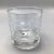 4 Mikasa low ball glasses 2 spiral line etched and 2 circle etched.
