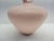 Vintage Baby Pink Haeger Raised Floral Design Vase Art Pottery Post Modern In good condition, with no chips or cracks...