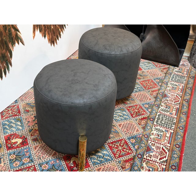 2020s Coco Republic Oscar Stools, Pair For Sale - Image 5 of 12