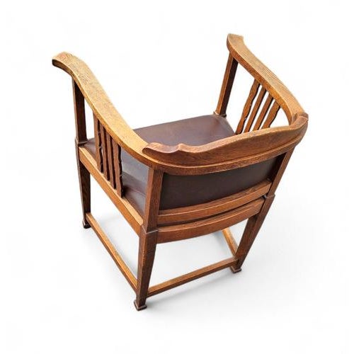 Art Nouveau Lounge Chair For Sale - Image 9 of 15