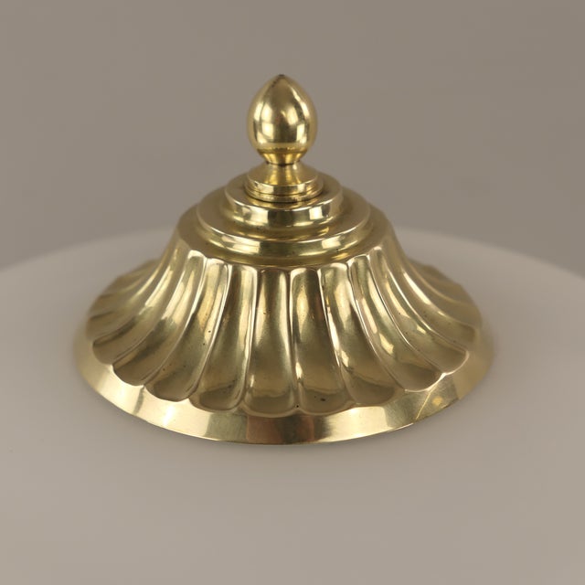 Gold Art Nouveau Ladies Table Lamp in Brass, 1890s For Sale - Image 8 of 18