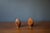Mid Century Modern set of salt and pepper shaker dispensers designed by P.J. Ostergaard for PJO Form, Denmark circa...