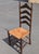 Vintage Ladder Back Chairs With Rush Seats- Set of 4 For Sale - Image 10 of 11