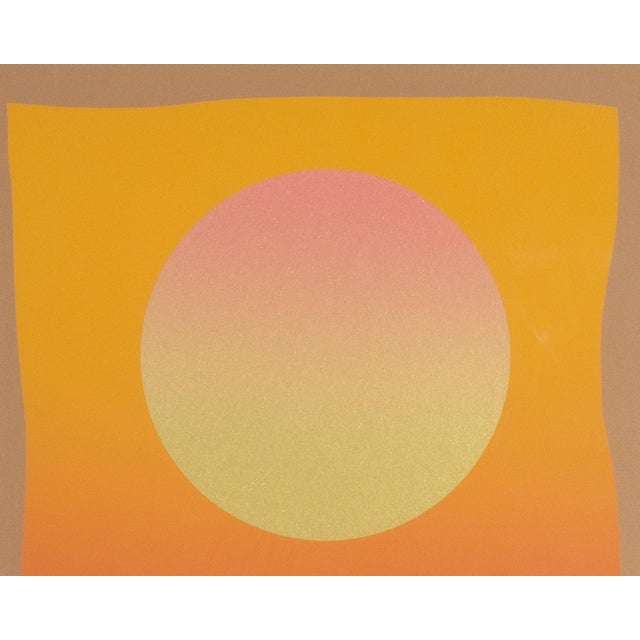 Contemporary “Morning Glory” Abstract Serigraph Print by Garry C. Kaulitz For Sale - Image 3 of 9