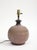 Contemporary Artist Signed Stoneware Pottery Table Lamp For Sale - Image 3 of 11