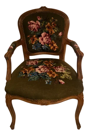Antique French Armchair, 1890s