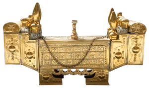 Turkish Shoe Polisher in Brass, 1970s