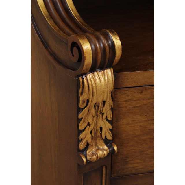 Karges French Provincial Walnut Nightstand For Sale - Image 16 of 18