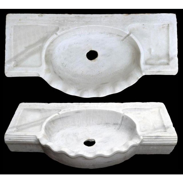 Antique Marble Sink, 1900s For Sale - Image 5 of 6