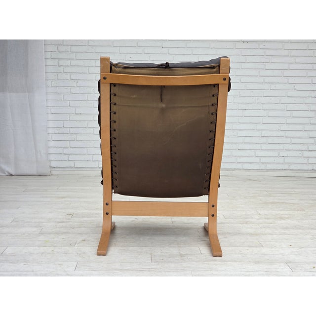 Wood Norwegian Siesta Lounge Chair by Ingmar Relling for Westnofa, 1970s For Sale - Image 7 of 18