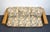 Brown Flexsteel Quarter Sawn Oak Mission Style 82" Sofa W. Floral Upholstered Cushions For Sale - Image 8 of 10