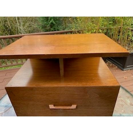 Mid-Century Modern Ramseur Mid Century Modern MCM Set of 3 Includes 5 Drawer Dresser, 8 Drawer Dresser and 2 Nightstands For Sale - Image 3 of 18