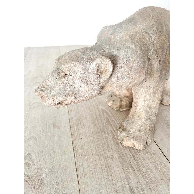 Glazed Ceramic Polar Bear, 1970s For Sale - Image 6 of 11