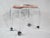1970's Lucite Waterfall Bench / Stool in Jack Lenore Larsen Velvet For Sale - Image 9 of 11