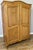 Vintage French Louis XVI Style Two Door Wardrobe in Carved Oak For Sale - Image 11 of 11