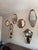 Vintage Wall Mirrors by Franco Campo & Carlo Graffi for Home Turin, 1960, Set of 6 For Sale - Image 9 of 9