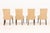 Set of Eight John Boone Tufted Beige Fabric Upholstered Dining Chairs For Sale - Image 12 of 17