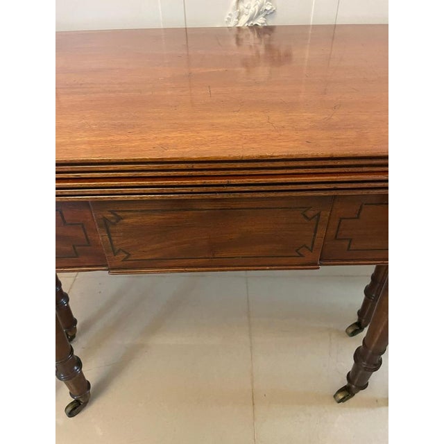 Metamorphic Antique George Iii Quality Mahogany Extending Dining Table H 75.5 X W 134 .5 X D 283cm , 1800 For Sale - Image 15 of 18