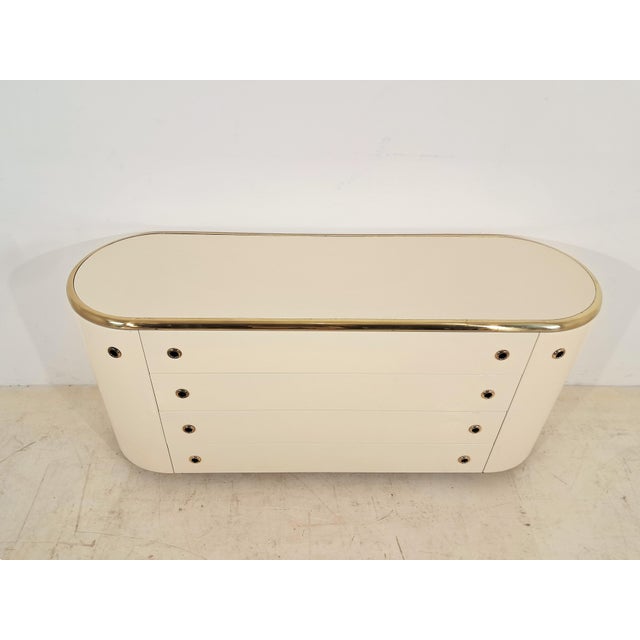 Modern Chest of Drawers attributed to Cattadori, 1970s For Sale - Image 11 of 11