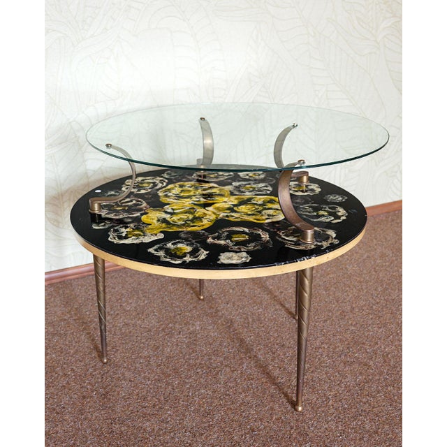 Vintage Italian Handcrafted Table, 1950s For Sale - Image 3 of 6