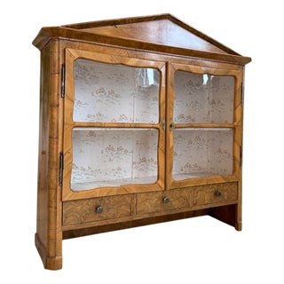 Josephinian Display Cabinet in Pine For Sale