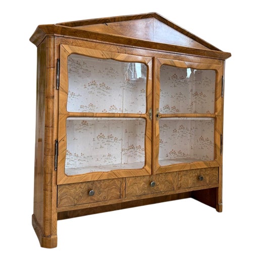 Josephinian Display Cabinet in Pine For Sale