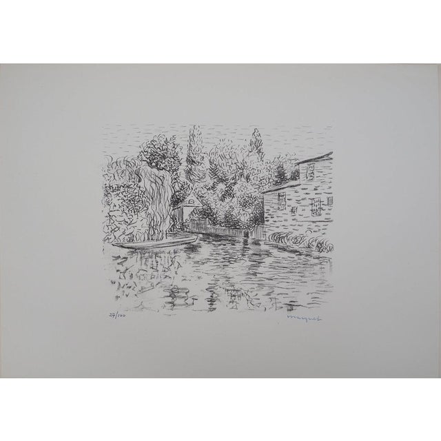 Albert Marquet, Pons (Charente), 1947, Original Lithograph For Sale - Image 8 of 8