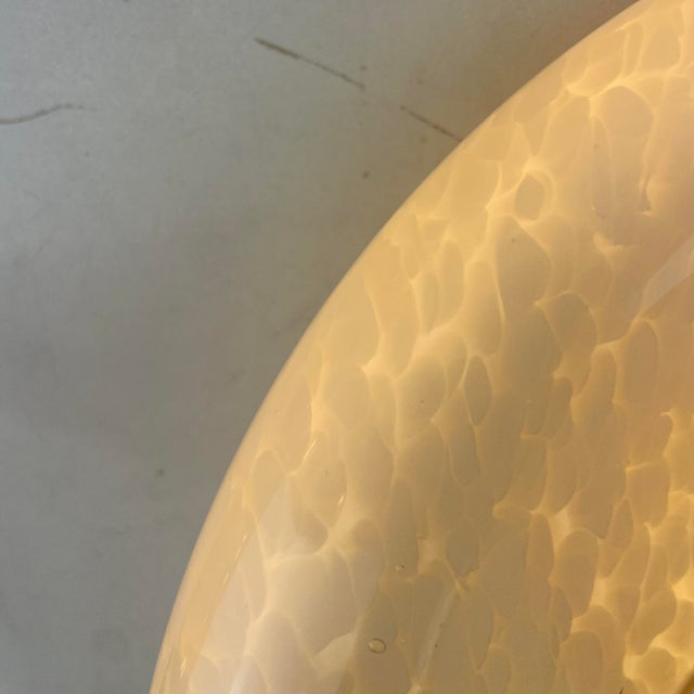 Gold Maculato Murano Glass Ceiling Lamp, Italy, 1980s For Sale - Image 8 of 18
