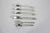 1937 First Love Hostess Set of Serving Utensils Spoons Slotted Sugar Butter Knife - 6 Piece For Sale - Image 11 of 11
