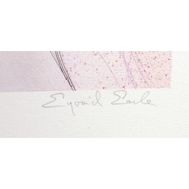 Asian 1981 "Awakening" Figurative Lithograph by Eyvind Earle For Sale - Image 3 of 7