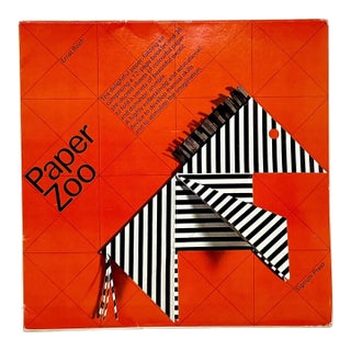 Paper Zoo by Ernst Roch ... 1974 Origami Paper-Folding Kit, Near-Mint Condition For Sale