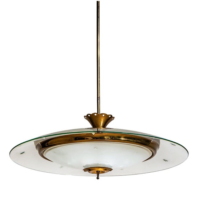 Vintage Pendant Lamp, Italy, 1950s For Sale - Image 16 of 16