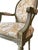 Pair of Vintage Louis XVI–Style Chinoiserie Armchairs For Sale - Image 4 of 5