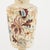 Beige opaline glass vase with floral decorations france early 20th century art nuveaux measures 15.5 x h 34 style vase...