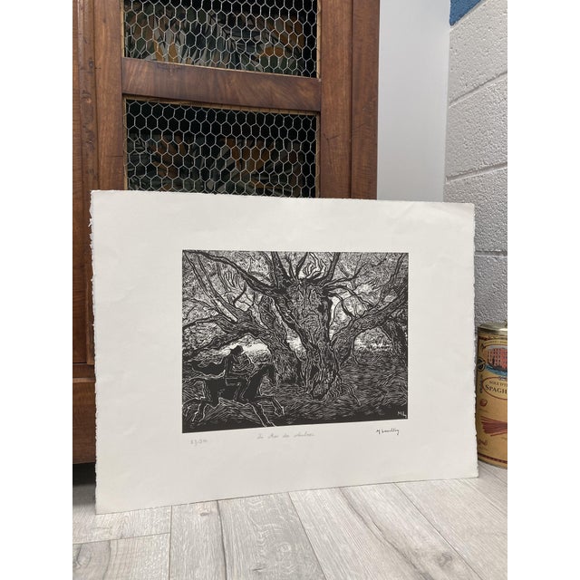 Monique Lavallee, The King of the Alders, Engraving, 1990s For Sale - Image 9 of 18