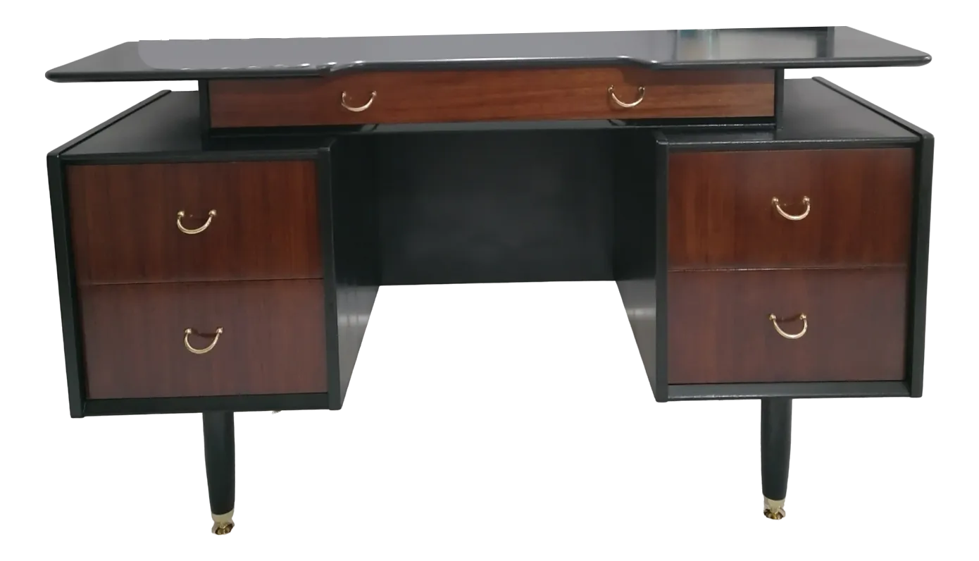 retro g plan dressing table 1960s Vintage G Plan 'Fresco' Floating Top Dressing Table with Mirror   Pavement Vintage