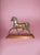Bronze Horse with Wooden Base For Sale - Image 4 of 6
