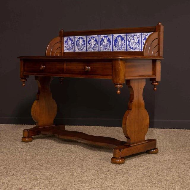 Antique Mahogany Dressing Table For Sale - Image 16 of 16