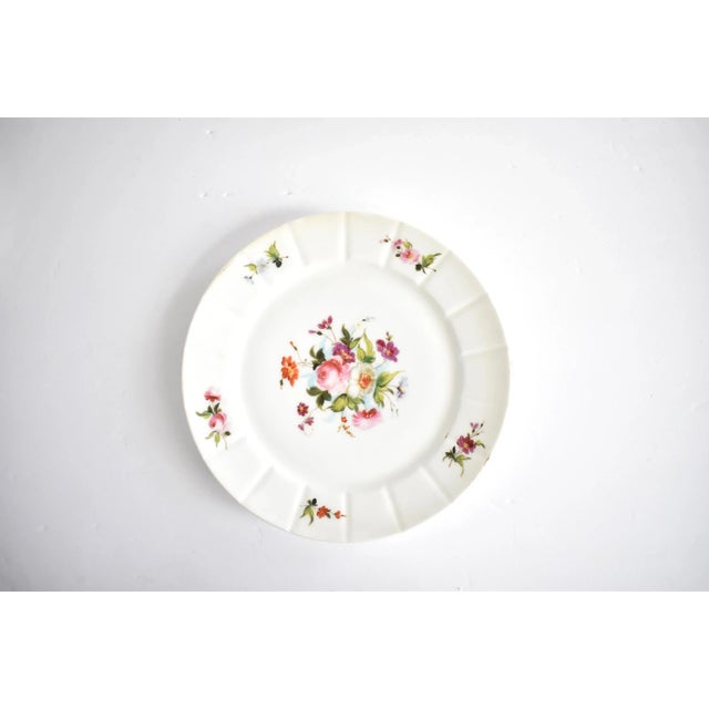 Antique Botanical Porcelain Dessert Plates - Set of 5 For Sale In San Francisco - Image 6 of 11
