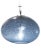 Tempo Orbit Pendant Light from the Boa Lantern Collection in Steel Blue For Sale - Image 4 of 4