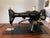 Vintage 1930s Singer Electric Sewing Machine in Original Wooden Cabinet With Extension Leaf For Sale - Image 9 of 16