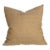Frameworks by Brendan Bass Pillow in Neutral Caramel Vintage Fabric For Sale