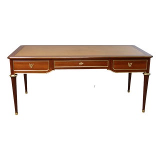 Large Louis XVI Style Desk, 1950s For Sale