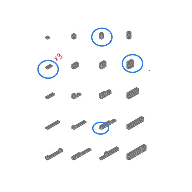 Contemporary Minimal Italian Modern Brix Modular Dresser Set of 6 by Bensen, Italy For Sale - Image 3 of 10