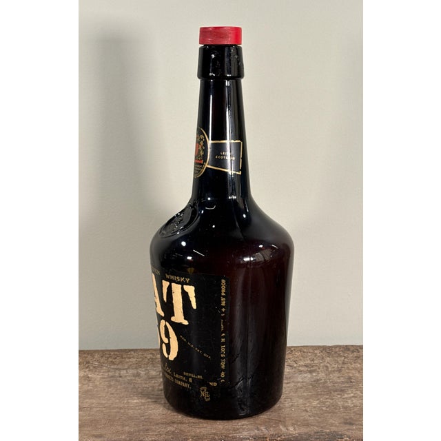 Mid 20th Century Vintage Oversized Vat 69 Blended Scotch Whisky Display Bottle For Sale - Image 5 of 9