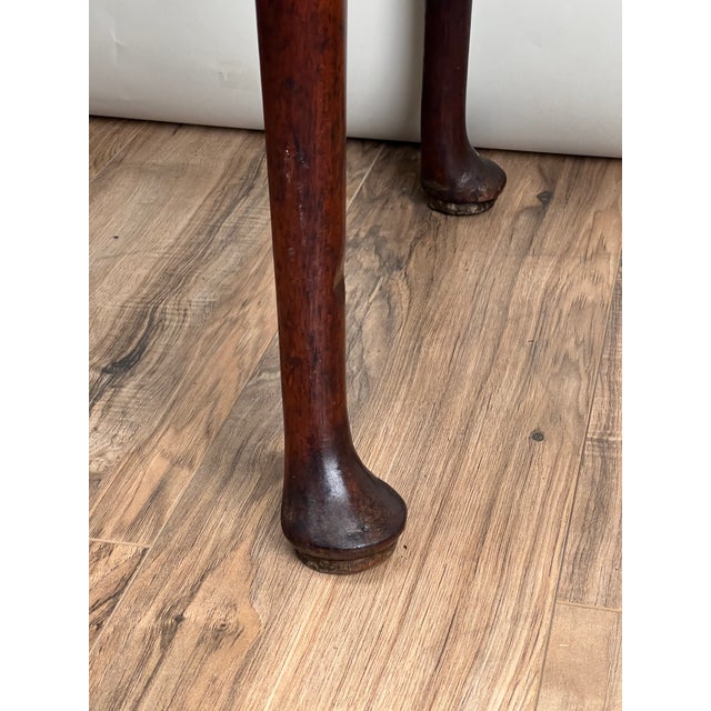 Antique George III Mahogany Chippendale Lowboy C. Late 18th Century For Sale - Image 11 of 11