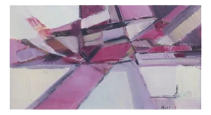 Torsten Hult, Abstract Composition, 1960s, Oil on Canvas