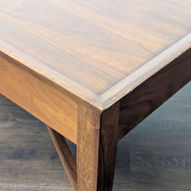 Crate & Barrel Bradley Coffee Table With Two Drawers For Sale - Image 10 of 11