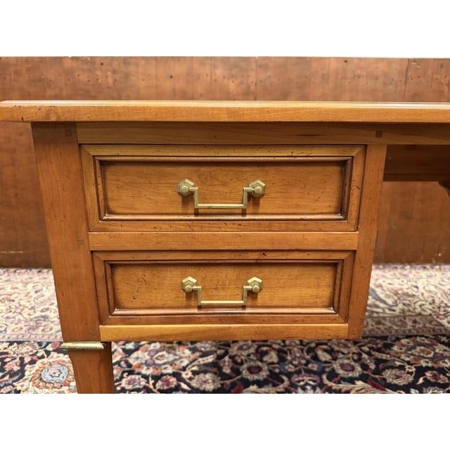 English Cherrywood Writing Desk For Sale - Image 10 of 17